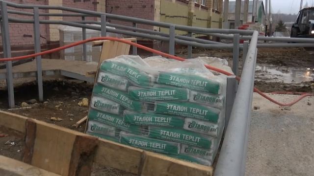 Капитальный ремонт в школе №11 в селе Братовщина идёт полным ходом.