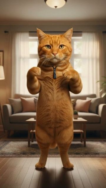 Кот рекламщик