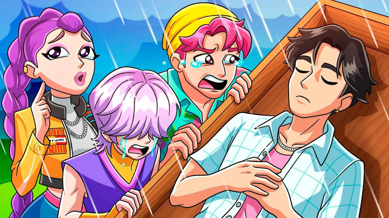 ЧТО СЛУЧИЛОСЬ С ДЖИНУ_! K-Pop Охотницы на Демонов_ Huntrix анимация