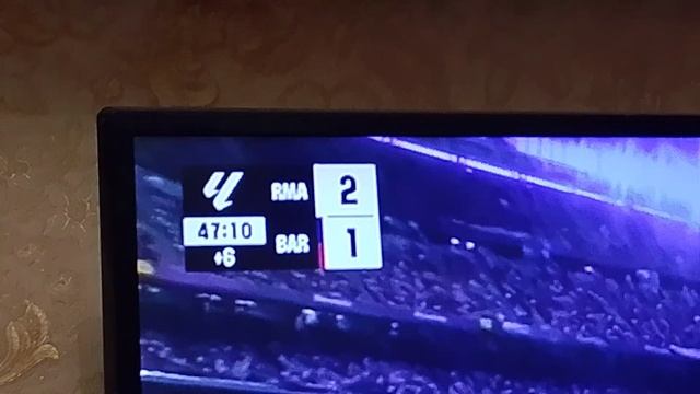 реал мадрид против барселоны щот 2 1