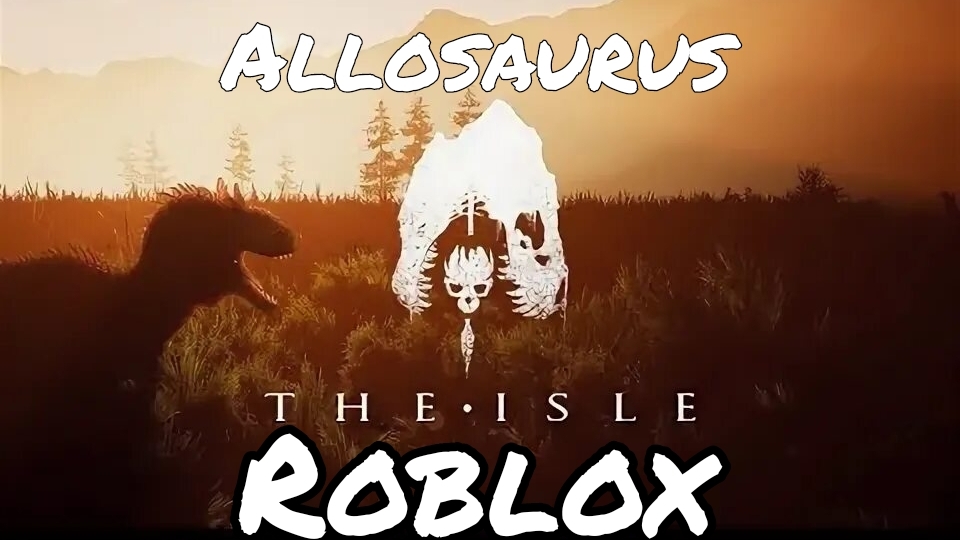 Выживание на Аллозавре в Роблокс! Режим The Isle!