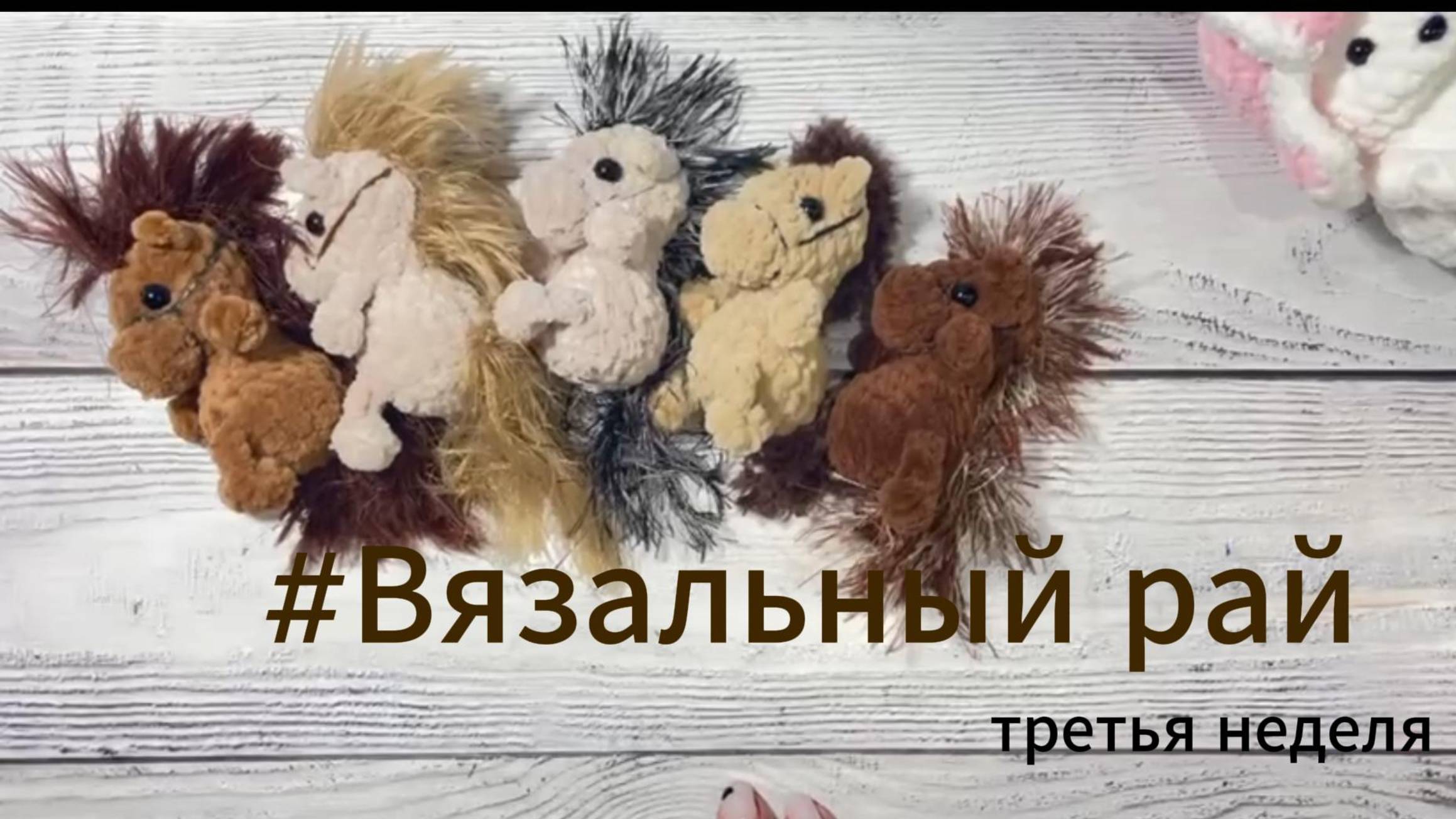 #Вязальный рай 4-я неделя/ Мои работы/ Вяжу бактус