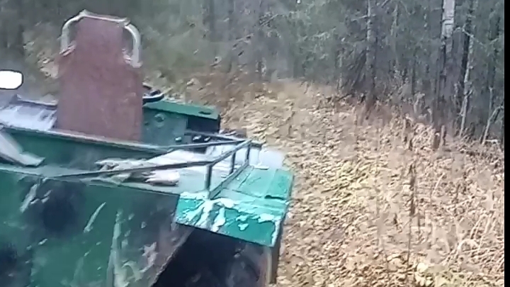 Находки на старой лесной дороге.