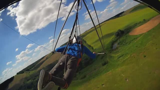 Тренировочные полёты на дельтаплане Атлас 15. Август 2025.