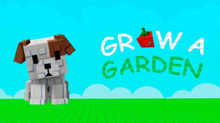 играем в Вырасти сад в роблоксе