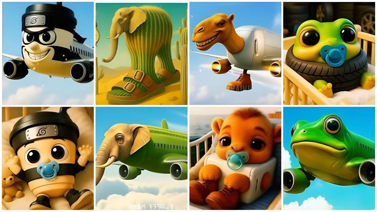 Гнилой самолет, гнилые животные