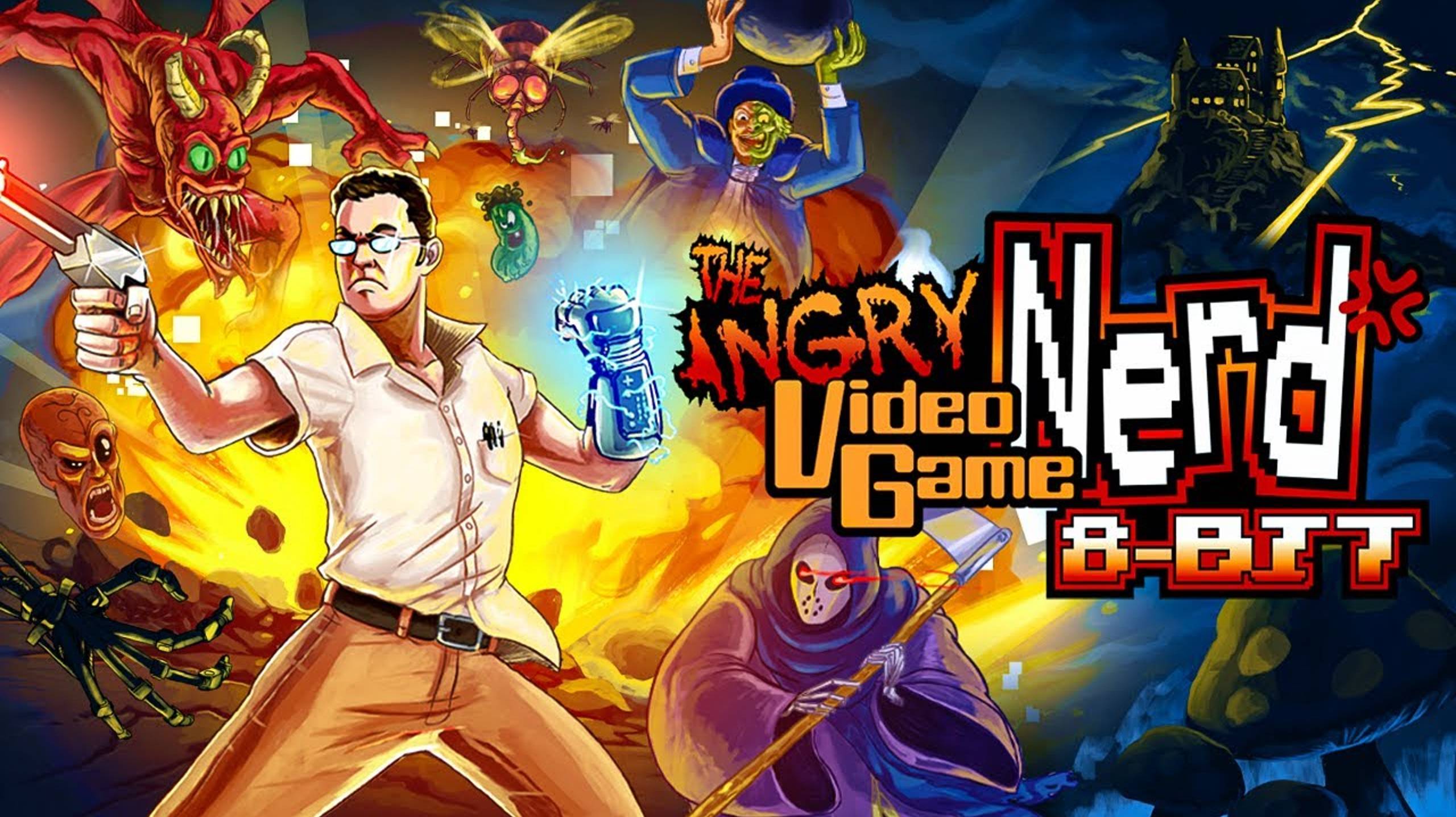 Angry Video Game Nerd 8-bit - Full Game