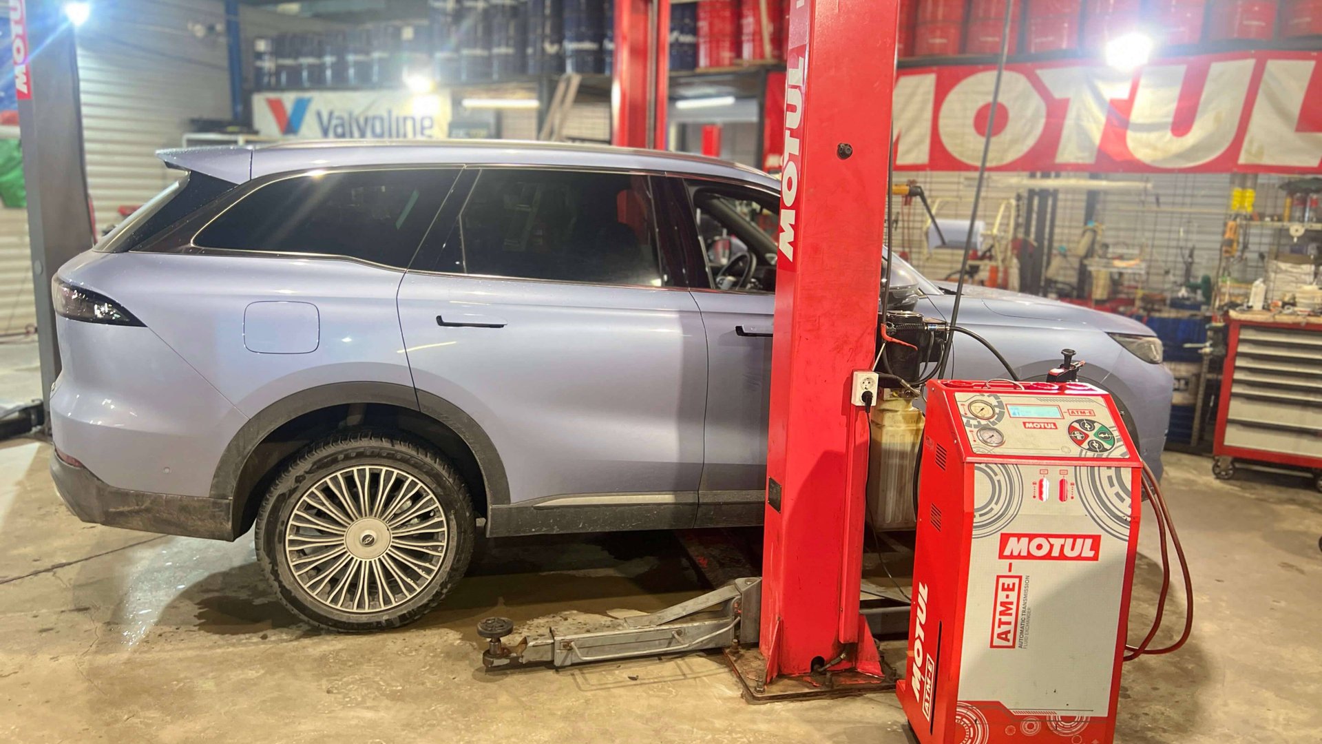 Полная аппаратная замена масла в АКПП Chery Tiggo 9 Fuzhen Fa840