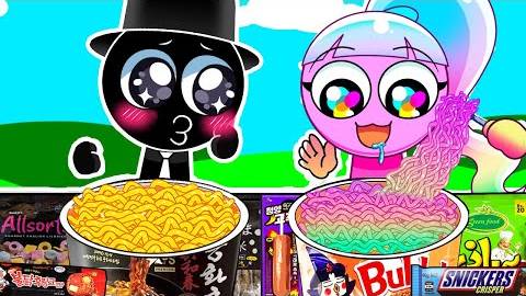 RAINBOW Vs Black Круглосуточный магазин РАДУЖНЫХ ДЕСЕРТОВ _ Анимация Incredibox Sprunki