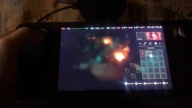 Tormented Souls 2 геймплей на Steam Deck LCD