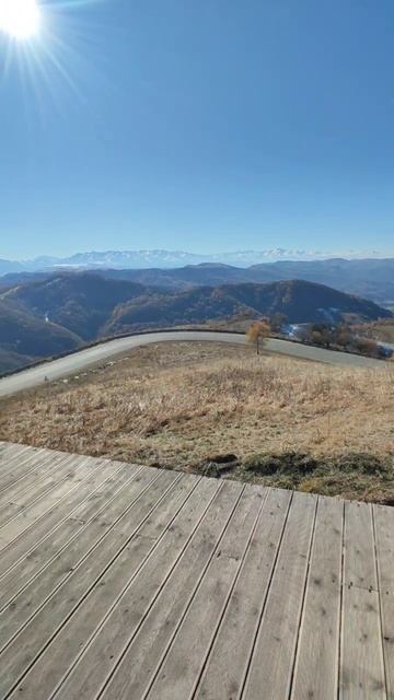 Качели в горах, перевал Гумбаши, КЧР