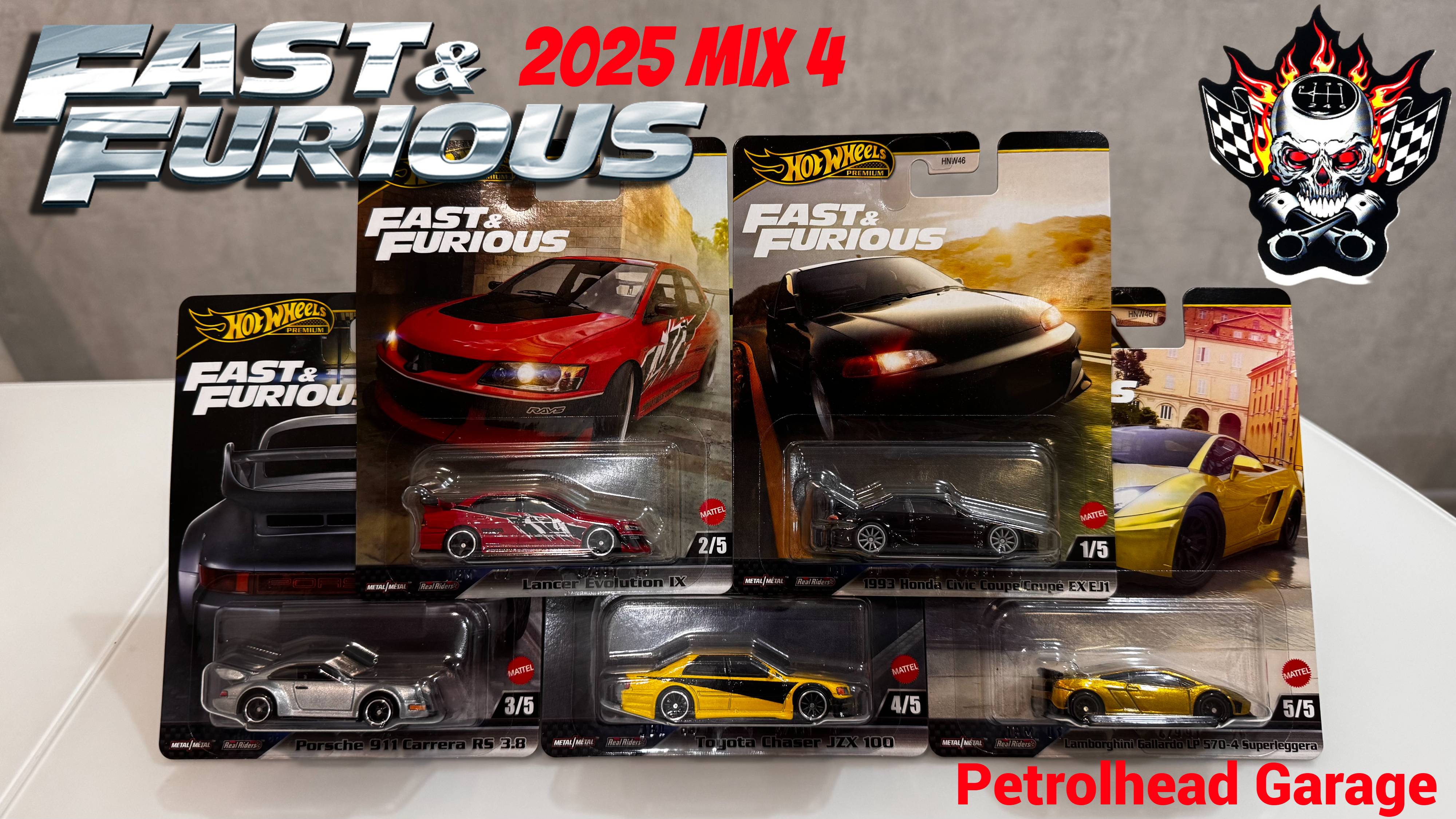 Hot Wheels Fast&Furious 2025 Mix 4