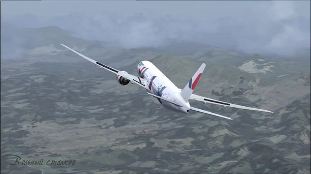 FSX Нижний Новгород Анталья Боинг- 777/300ER