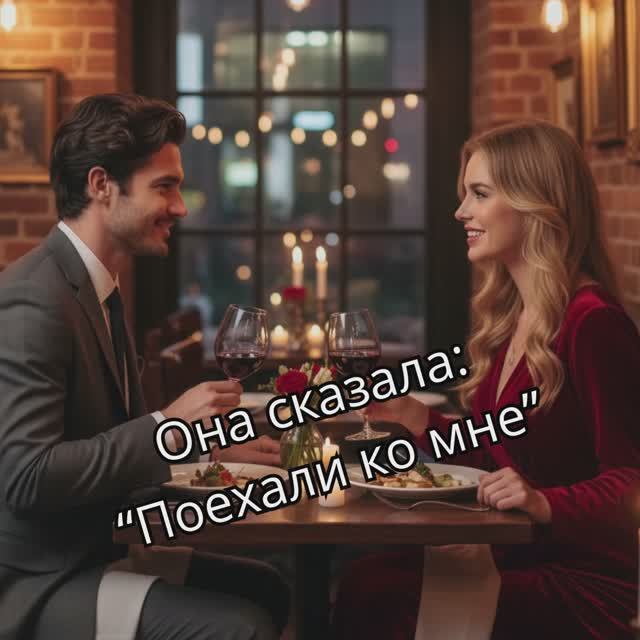 Она сказала: “Поехали ко мне”…  #story #aivideo #реклама #юмор
