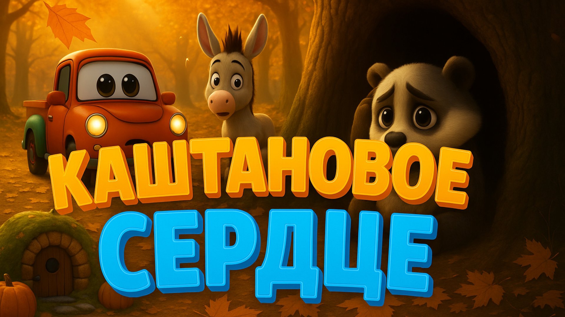 🍂 🧡 Сказка про каштановое сердце 🌰