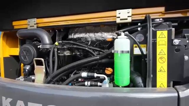 Японский мини-экскаватор KATO HD55NSL