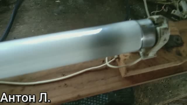 Запуск лампы дневного света без стартера с помощью ИЗУ