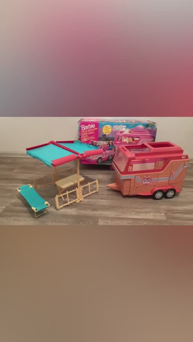 Обзор Horse Trailer Barbie 1993