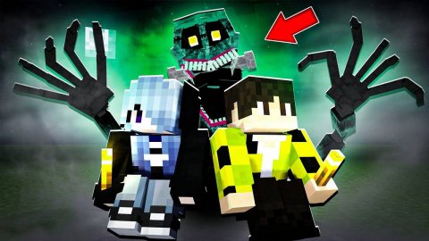 НАС ПРЕСЛЕДУЕТ МИМИК ФРАНКЕНШТЕЙН 99 НОЧЕЙ В МАЙНКРАФТ! FRANKENSTEIN MIMIC MINECRAFT ВЫЖИВАНИЕ