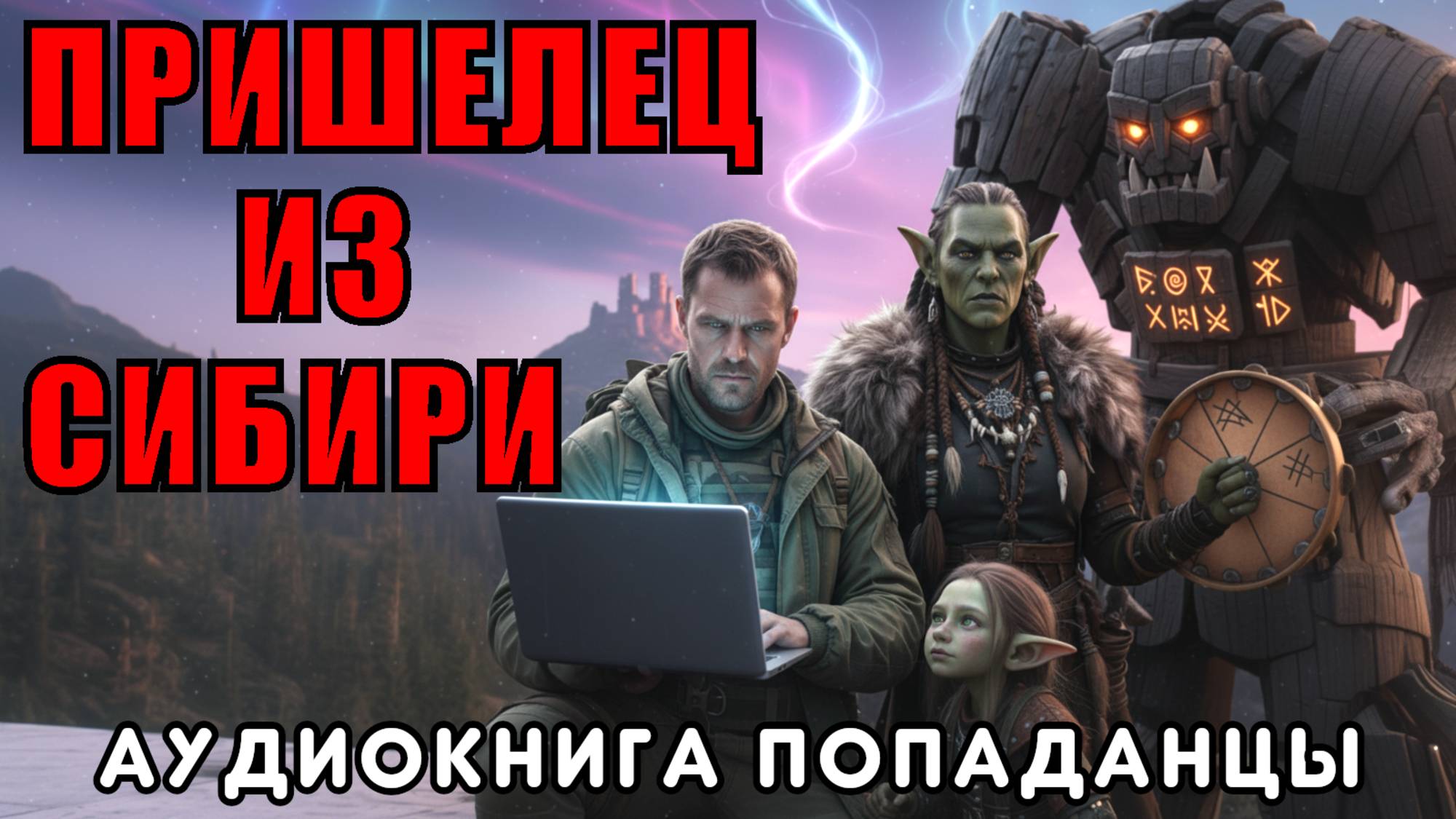 АУДИОКНИГА ПОПАДАНЦЫ: ПРИШЕЛЕЦ ИЗ СИБИРИ
