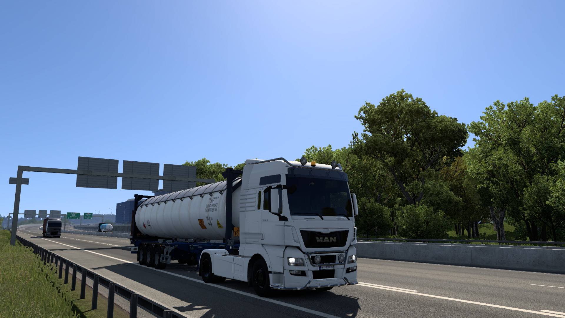 Euro Truck Simulator 2 1.55 Цюрих (CH) в Берн (CH) Пропан Бутан 21 200 кг