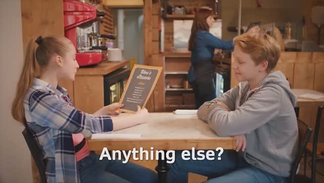 Go Getter 2, Unit 2.4, Video 12, P.28, Anything Else?