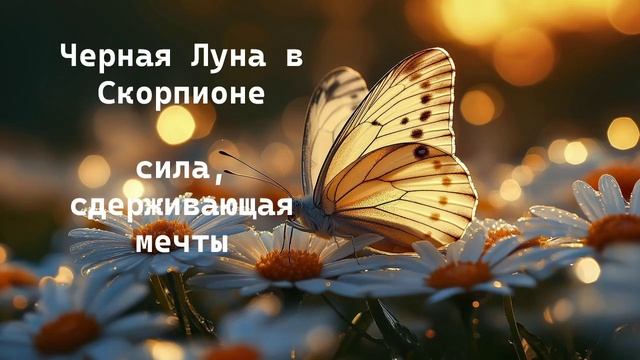 Черная Луна в Скорпионе – сила, сдерживающая мечты