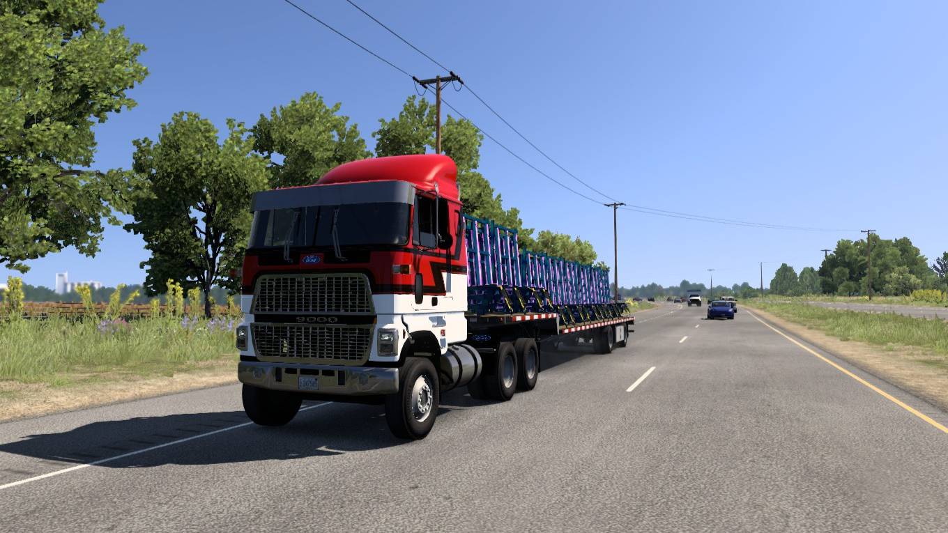 American Truck Simulator 1.55 Хатчинсон (KS) в Гарден Сити (KS) Пирамиды для стекла 19 199 фунт.
