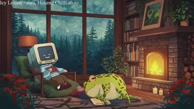 Cozy Rainy Night Lofi Calm Your Anxiety Relaxing Music Chill Lo-fi Hip Hop Beats [get-save.com] (1)