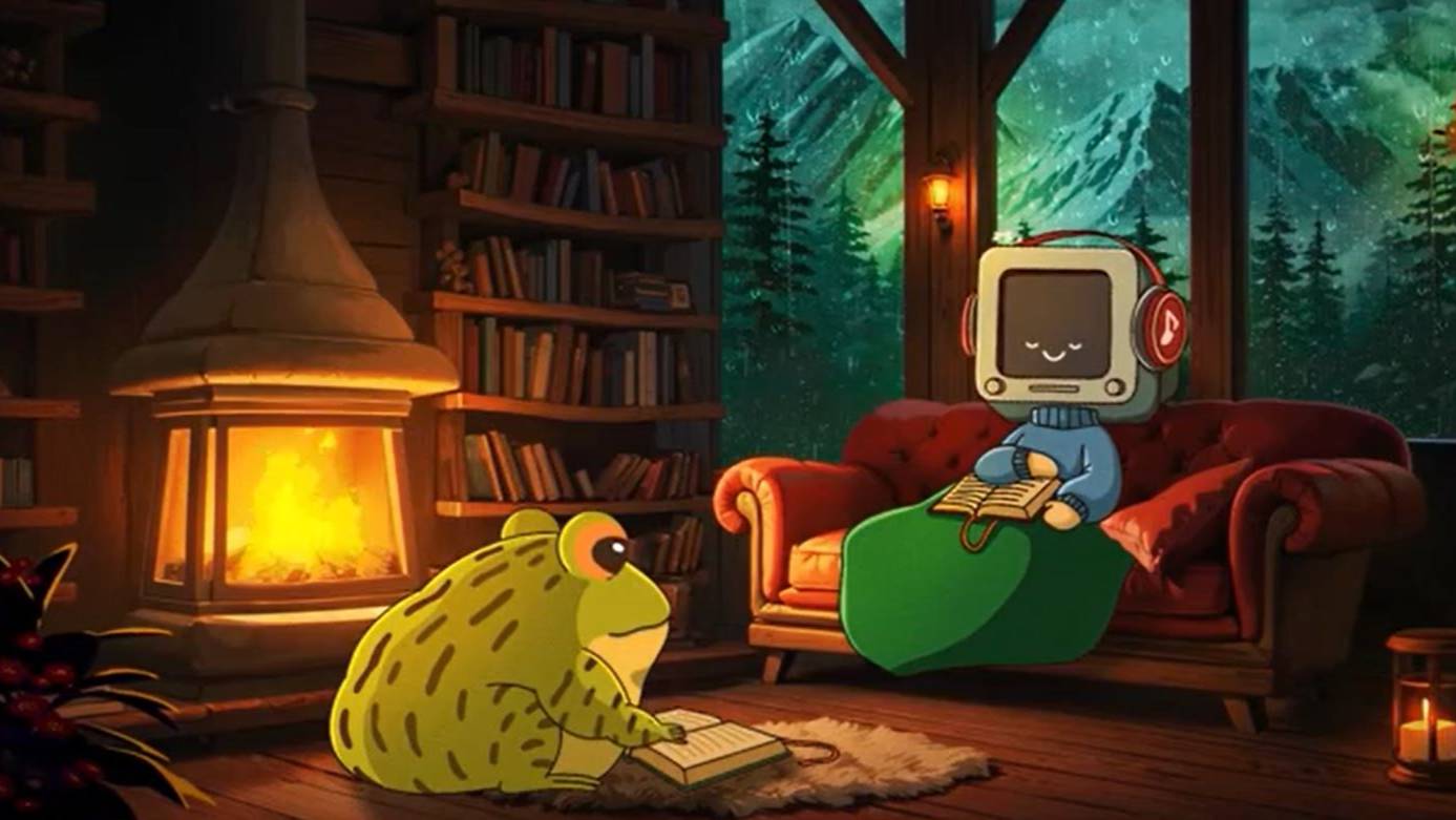 Gentle Cozy Rainy Day Calm Your Anxiety Relaxing Music - Lofi Hip Hop Mix - Aesthetic Lofi