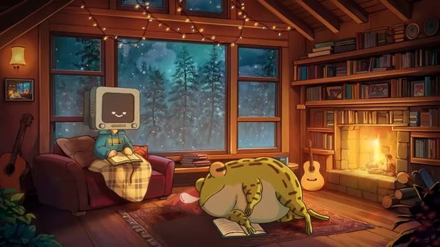 A Little Snow Stop Overthinking Relaxing Music Chill Lo-fi Hip Hop Beats