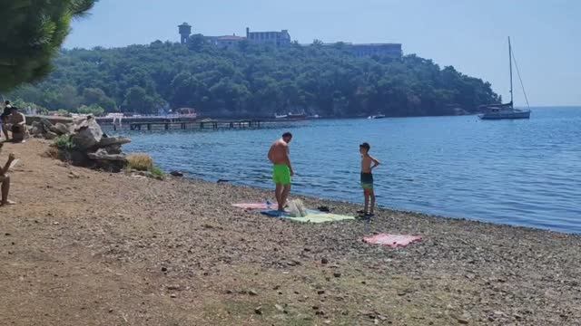 Самый лучший пляж. (Принцевы острова. Турция)