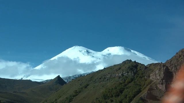 Эльбрус, северный склон, 18 сентября с 5 утра до обеда 1 кадр в сек