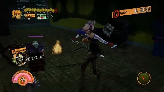 Lollipop Chainsaw Very Hard RPCS3 PS3 Emulator. Прохождение на сверхтрудно # 3 Центр Веселого Фульчи