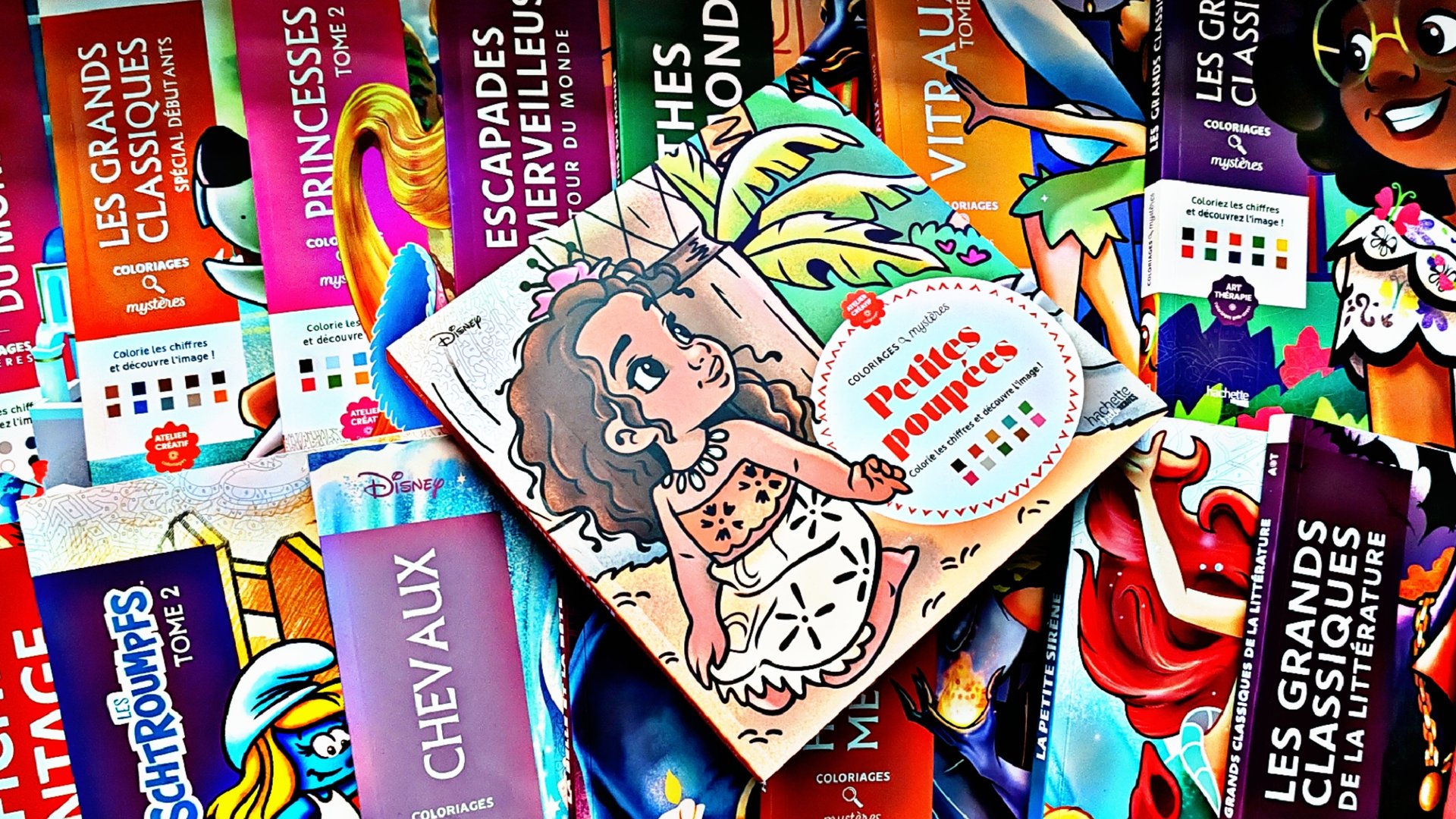 Покупки раскрасок Ашет /Hachette за последнее время ♥️