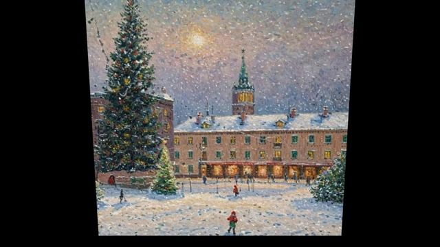 Зимняя новогодняя