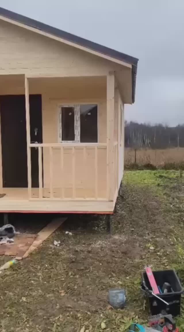 Щитовой дом по индивидуальному проекту в Орехово-Зуевском районе