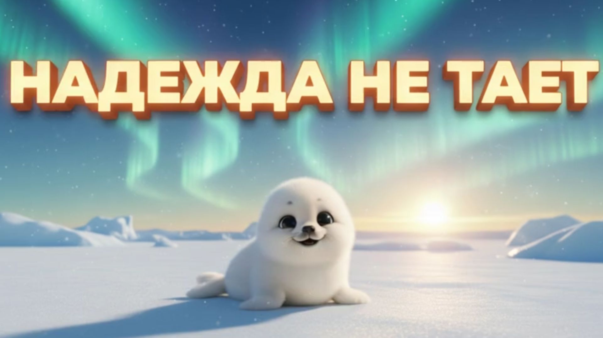 Надежда не тает / Трогательная история маленького морского котика