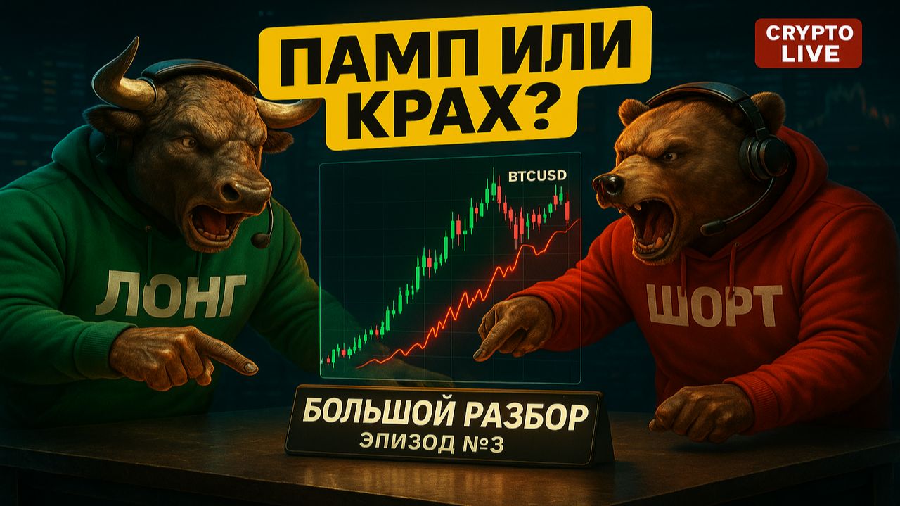 БИТКОИН: ПАМП ИЛИ КРАХ? 🔥 БОЛЬШОЙ РАЗБОР | Эпизод №3