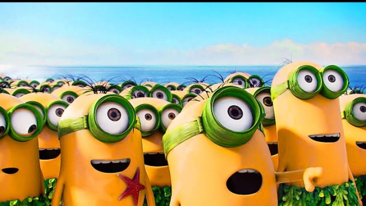 «Банан : история миньонов» 🍌 (СУПЕРНАРЕЗКА из «Миньонов» 1 + 2) ⚡ 4K