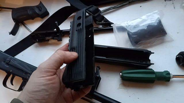 Замена ручки и цевья АК74