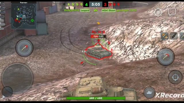 играю в игру под названием Tanks Blitz