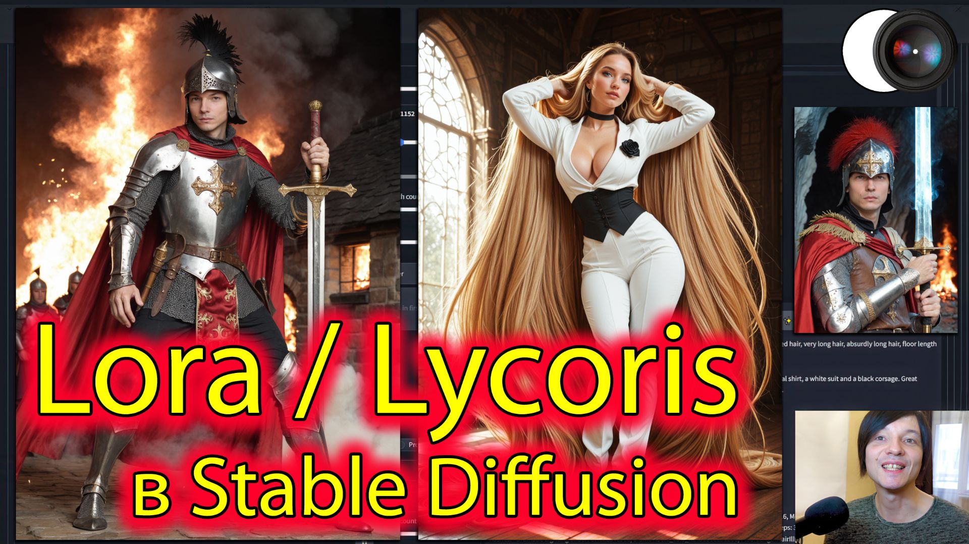Lora и Lycoris в Stable Diffusion - Модуль 2. Занятие 7 (1). Часть 1: - Стив Ласмин