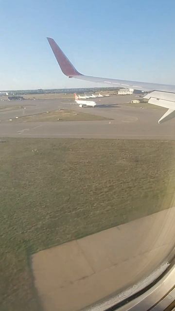 КАЗАХСТАН 2024🛬ПОСАДКА  САМОЛЁТА в АЭРОПОРТУ АЛМАТЫ