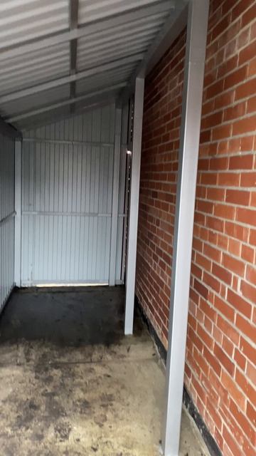 Хозблок пристенный