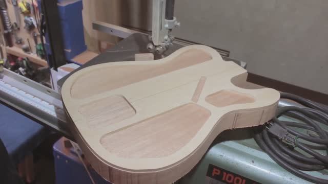 Telecaster Thinline ч.1 Корпус и дека из дерева хиноки | Гитара своими руками