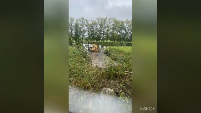 Очистка пруда в Чебаркуле. Земснаряд EcoDrage-S