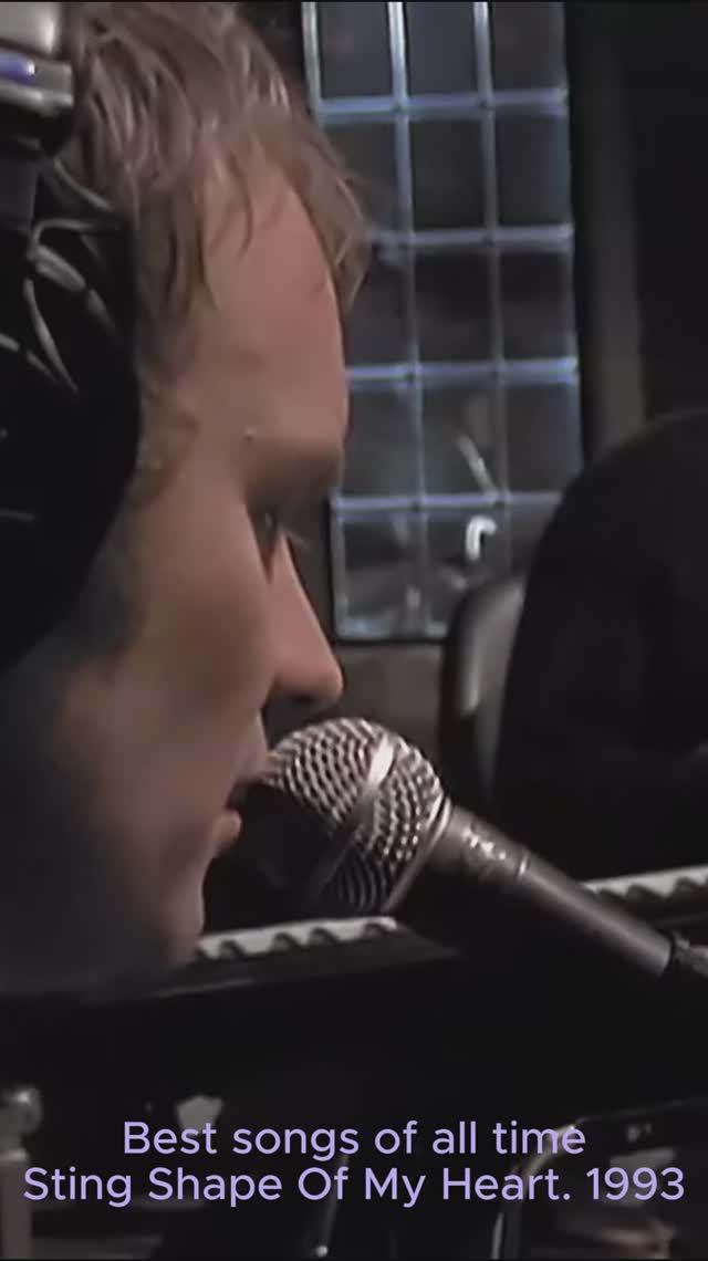 Лучшие песни всех времён - Sting Shape Of My Heart, 1993