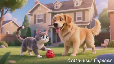 Будни наших котят 😺🐈 Анимация для детей ☺️
