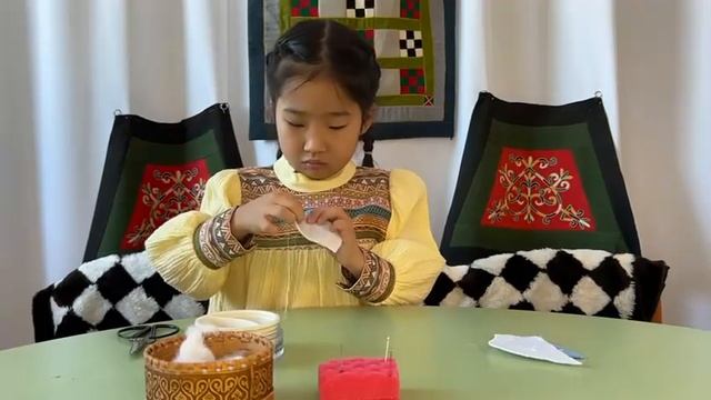 МБДОУ ХАПТАГАЙСКИЙ ЦРР-ДЕТСКИЙ САД ХОМУСЧААН МОДА И ДИЗАЙН Ефремова Мира 6 л